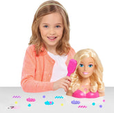 Barbie Fashionistas Styling Head Small Blonde Hair JP62535 - Colorland Toys